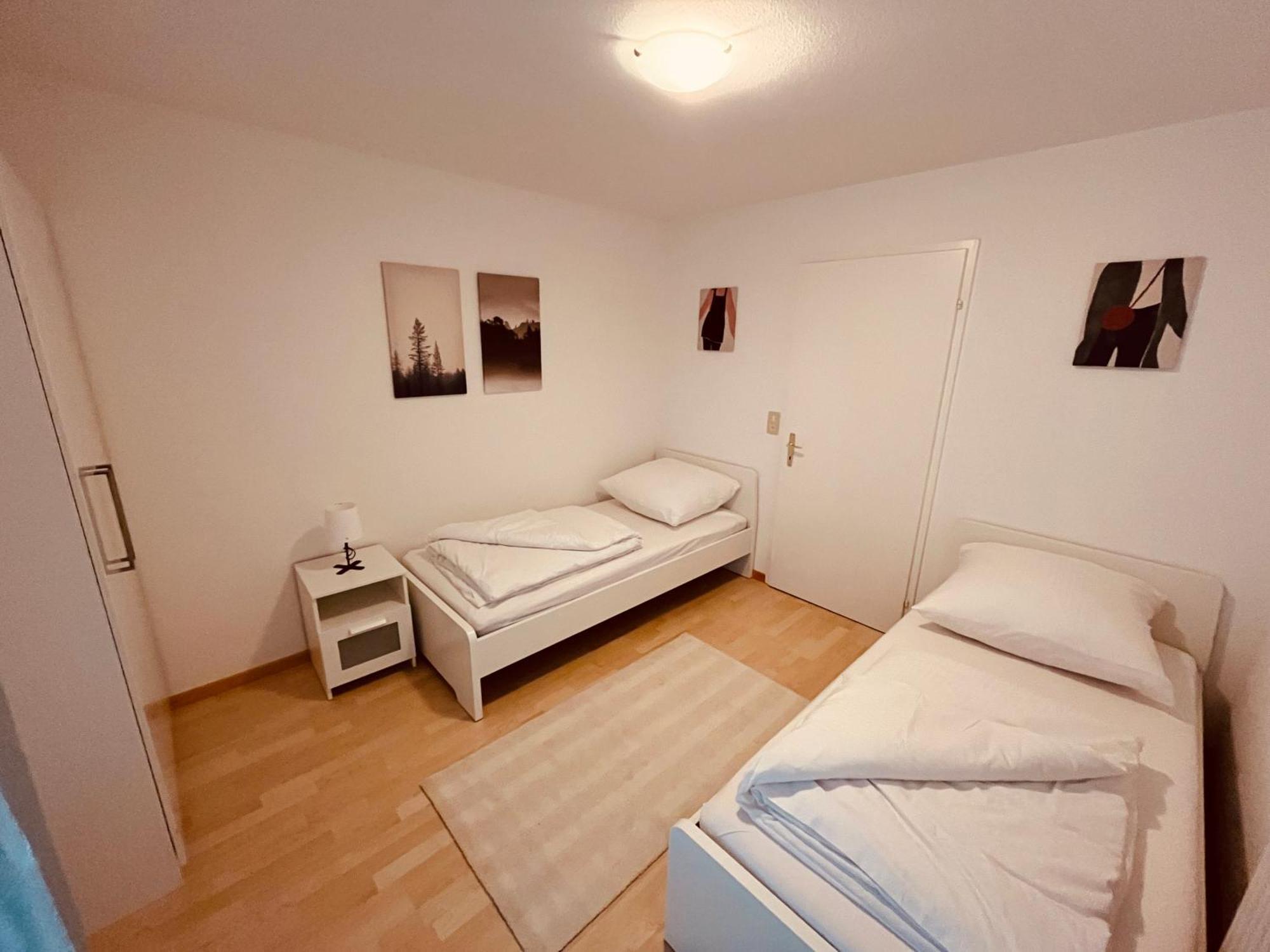 3-Room Apartment For Business Travelers & Families, Free Wifi & Tv With 70 Countries, Dazn, Sky, Netflix & Disney Wynau Eksteriør bilde